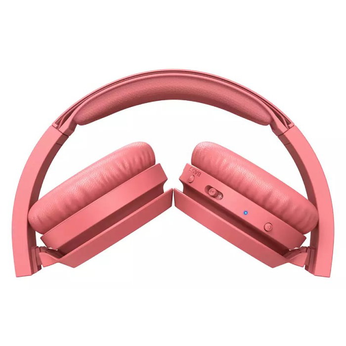 Philips Auriculares Inalámbricos TAH4205 con Micrófono y Bluetooth Color Rojo